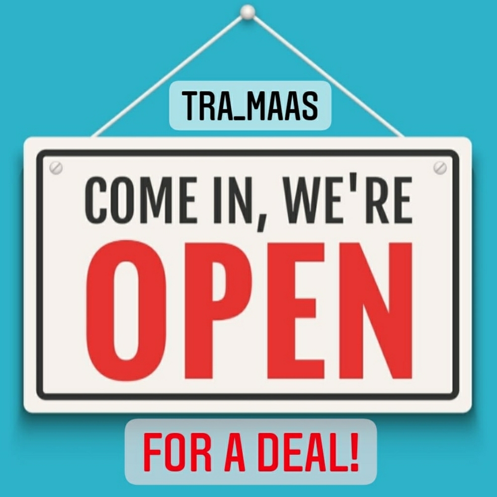 We're open for busines - everything's ON SALE!